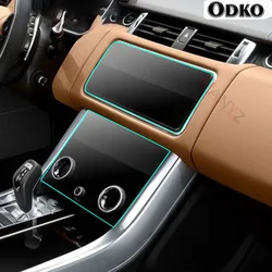 Car Central Air Conditioning Navigation Screen TPU Protector Film For Land Rover Range Rover Sport L494 Vogue L405 Velar 2017-20