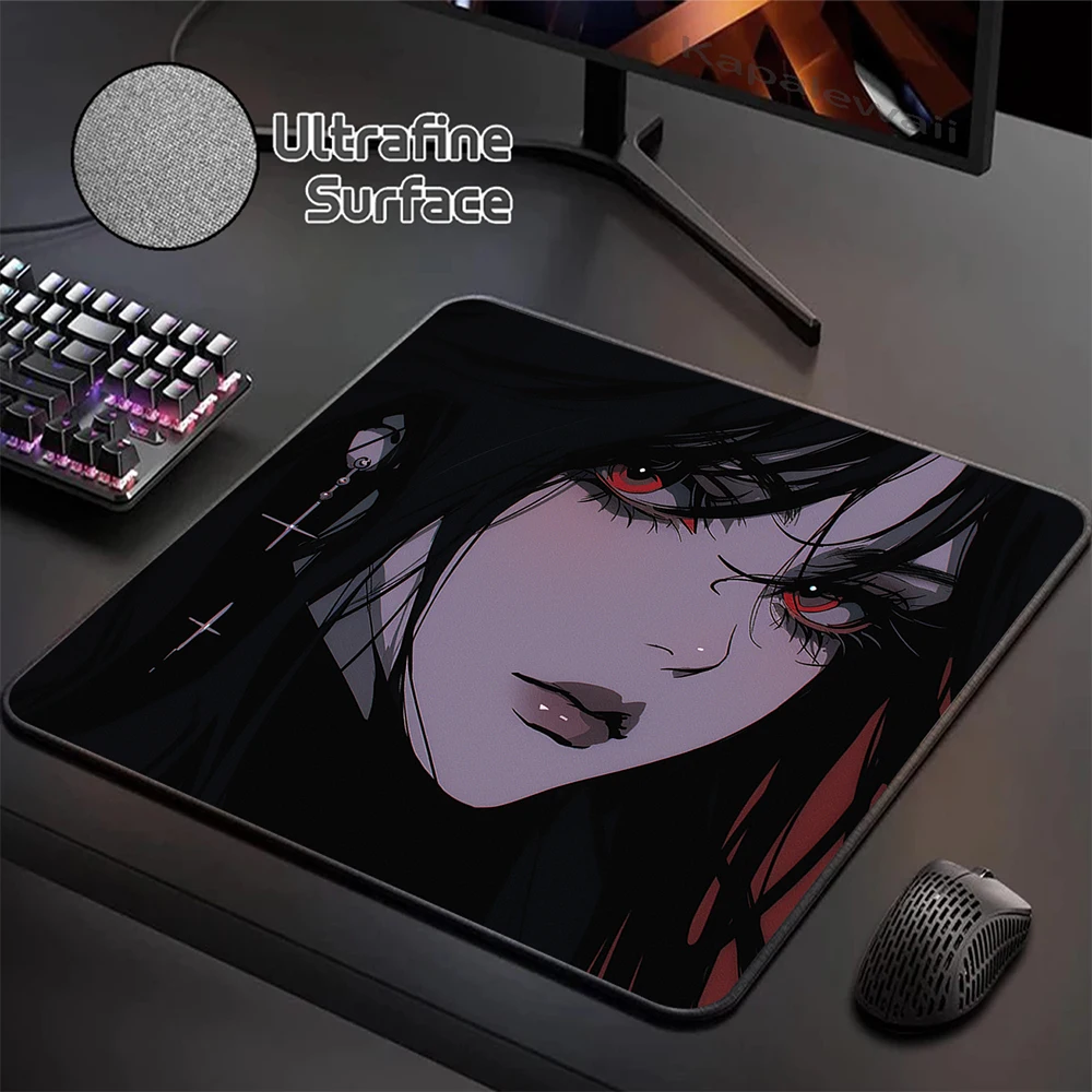 Ultrafine Surface Mouse Pad 400X450MM Game Mousepad Japanese Aniem Girl Mouse Mat Gaming Speed Keyboard Pads Rubber Desk Mat