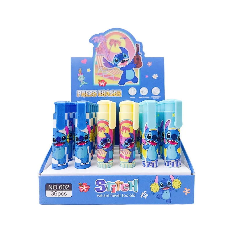 Picture 6: New model Stitch Eraser CSchool Stationery Cute  Erasers for Writing Drawing