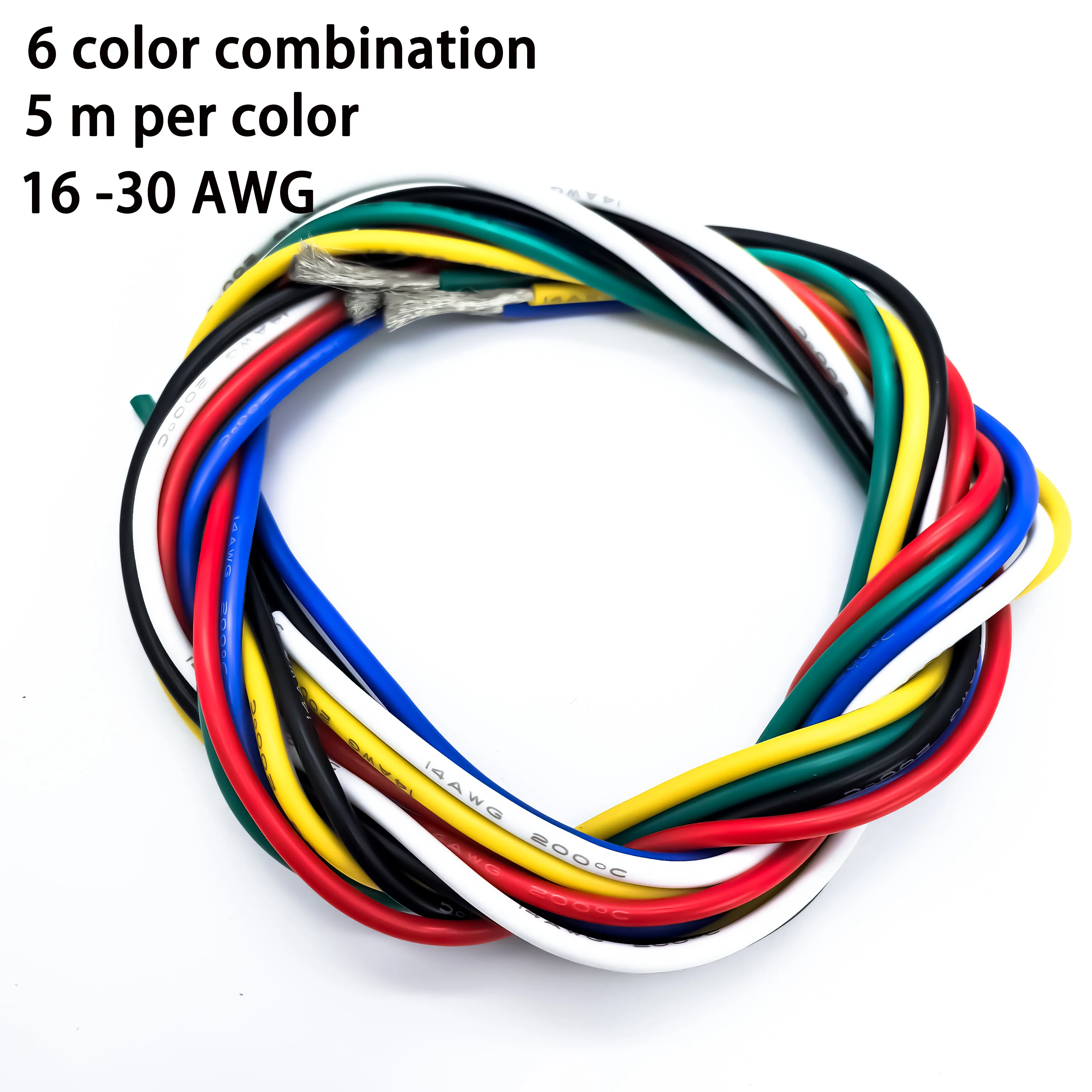 6 Colors, 5 M/16.4 … - image