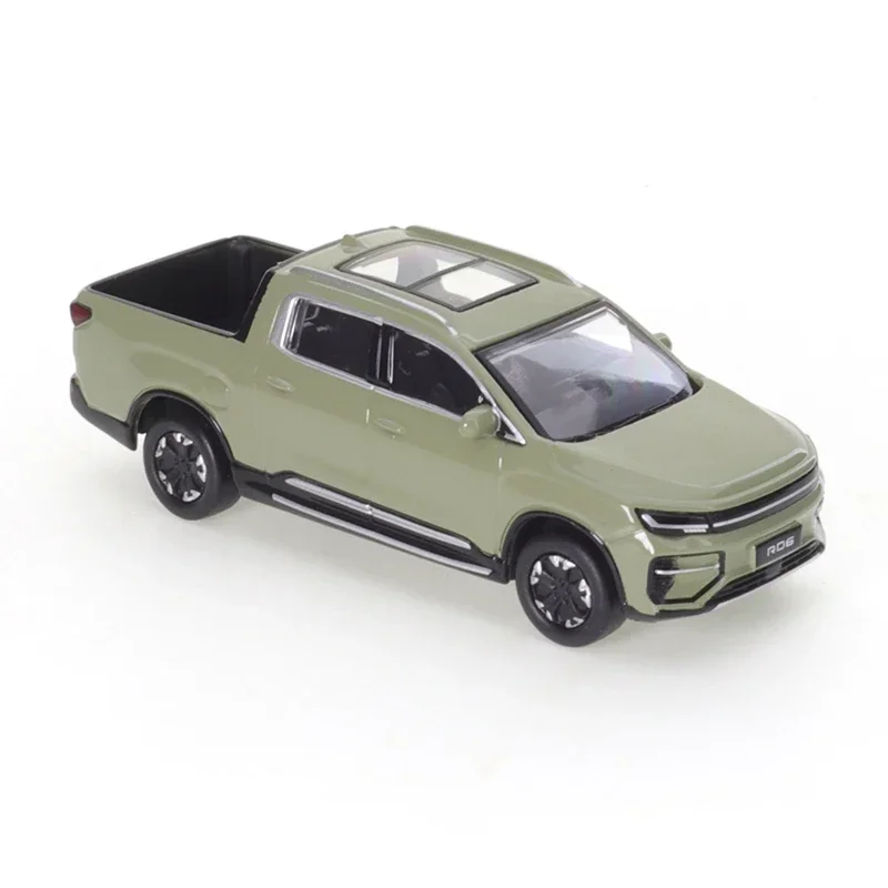 XCARTOYS-Radar RD6 Pickup Truck, Morning Mist Green Car Alloy Vehicle, Diecast Metal Model, Kids Xmas Gift Brinquedos para Meninos, 1: 64