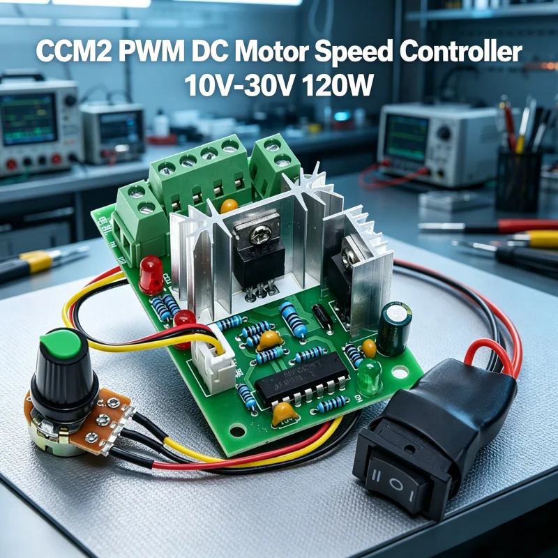 CCM2 10V 12V 24V 36V 120W PWM DC controller with Positive inversion switch PWM DC controller for DC motor speed controller