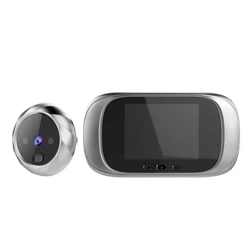 Digital Door Viewer para Home Security, Peephole Camera, Campainha, Visão Nocturna, Fotografia, Monitoramento, 2,8"