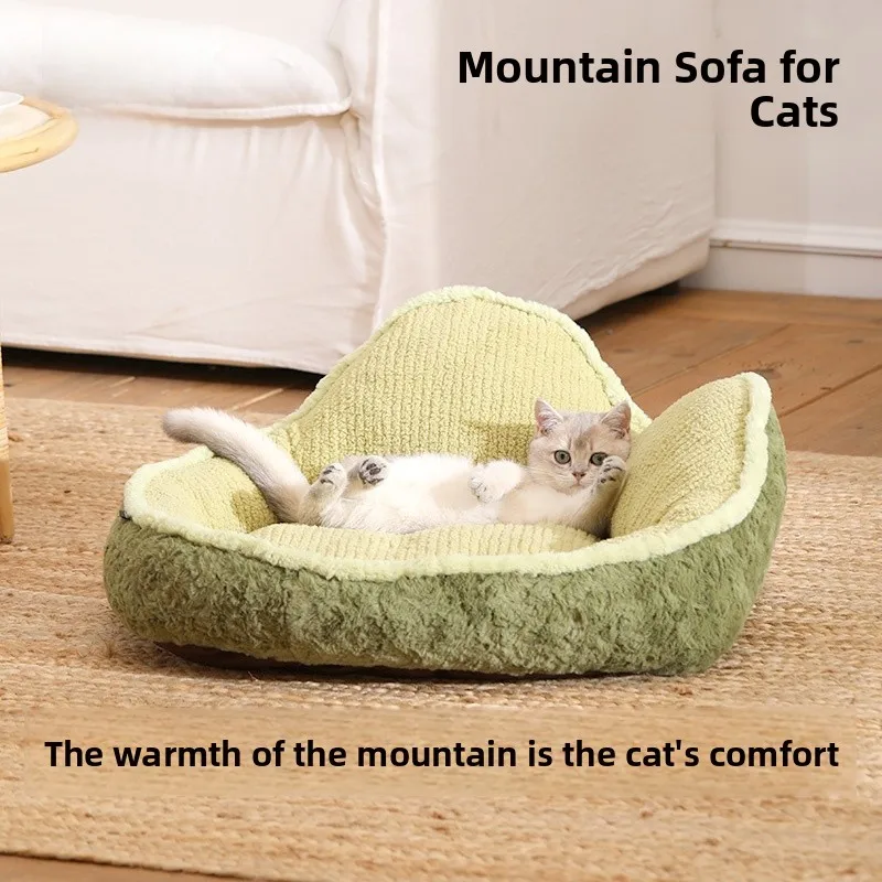 

Fumao Mountain Relng Pet Sofa Nest Waable Warm All-Season Universal Dog Bed Pet S Pad Breathable Comfortable