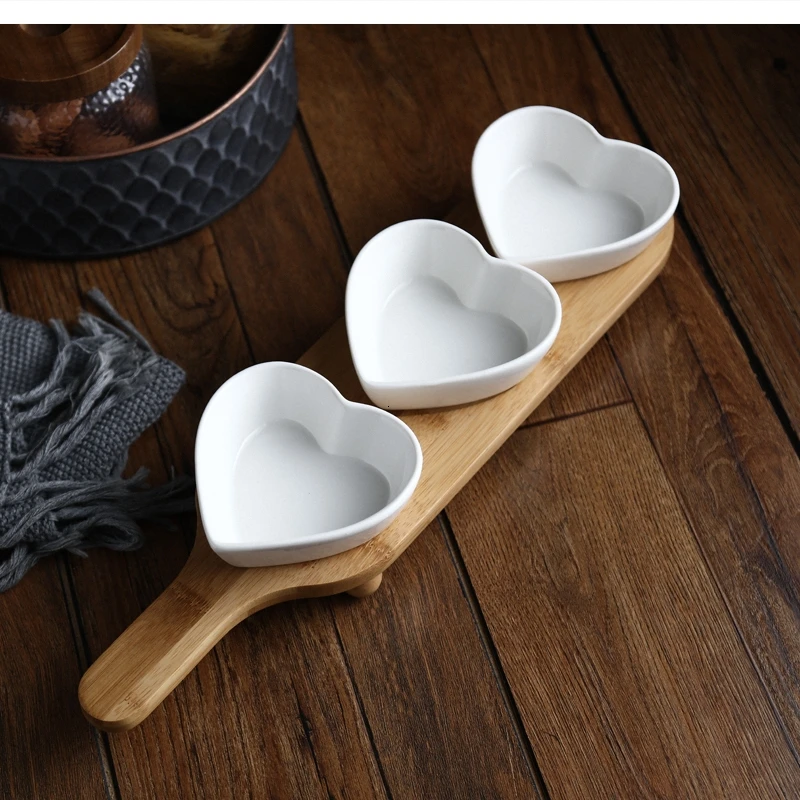 

Блюдо для послеобеденного чая Керамический сушеный набор из трех частей десерт