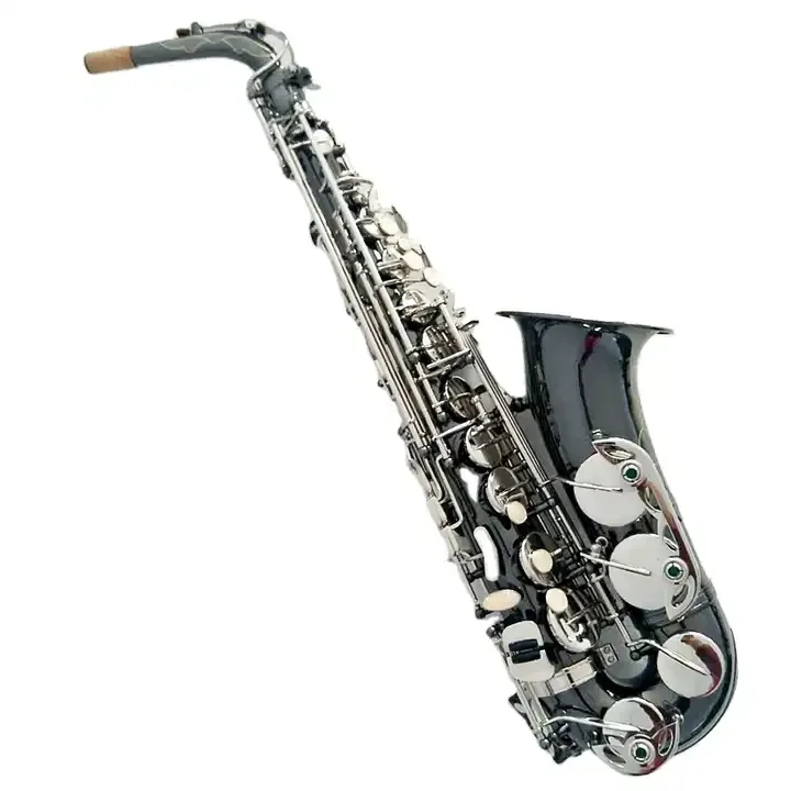 

Good Price Black Saxophone Alto Eb Nickel Plated Key Instrument