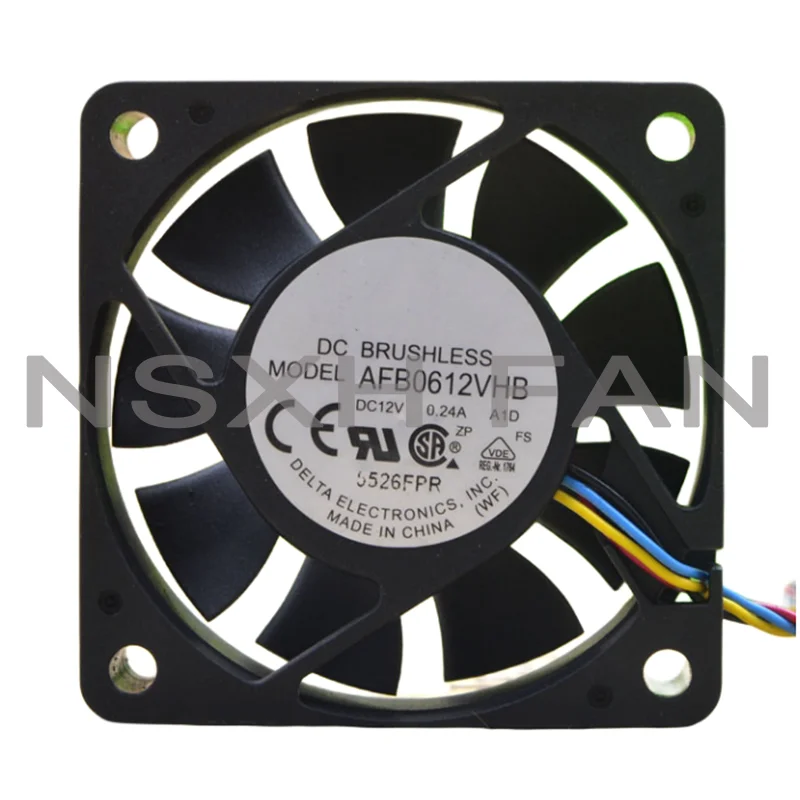 

ORIGINAL AFB0612VHB 6015 6CM 12V 0.24A 2WIRES 3WIRES BALL COOLING FAN