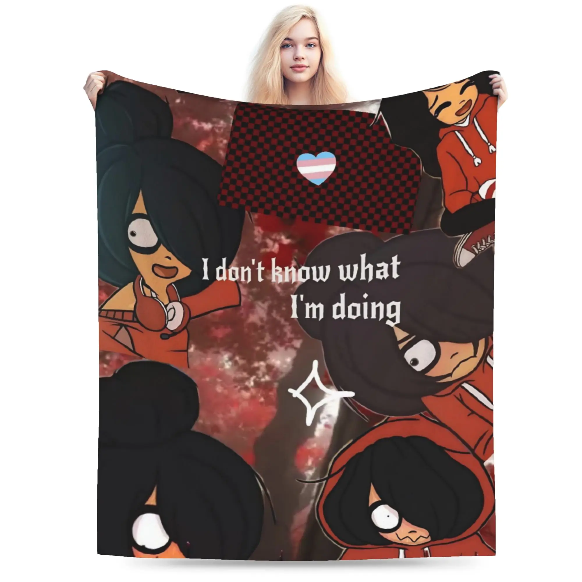 Ongezellig Mymy Yana  Blanket Super Soft Warm  Throw Blankets for Living Room 50x60 Inches Multi-size Throws And Blankets
