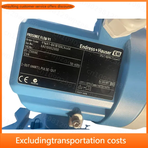 Endress +Hauser Prosonic Flow 91W/92F/93T Ultrasonic Flowmeter for Water OEM Customizable Models 91wa1-aa3b00aca0aa