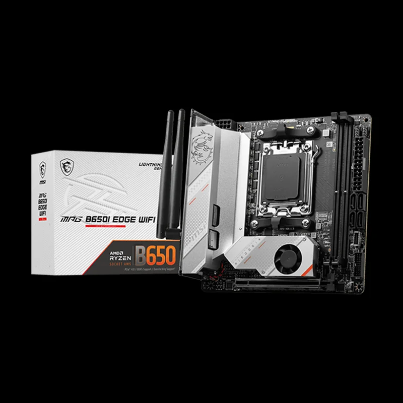 Brand New  MPG B650I EDGE WIFI AM5 Socket For Gaming Desktop 7900X Motherboard Support AMD 7000 CPU DDR5 RAM