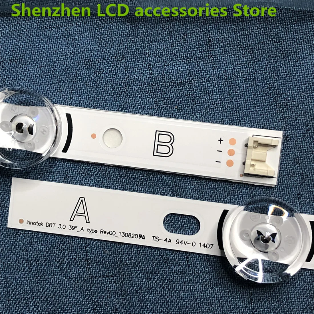 8 أجزاء/وحدة LED قطاع 8 مصباح ل 390HVJ01 Lnnotek Drt 3.0 39 "39LB561V 39LB5800 39LB561F