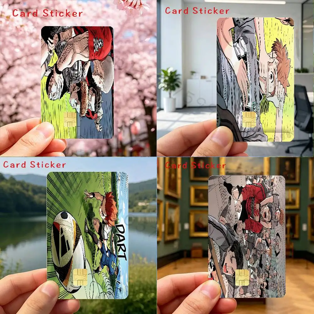 M-Maru K-Kang King of the Losers Holographic Laser Shinny Film Skin Cover Sticker for Debit Credit Card Bank Card