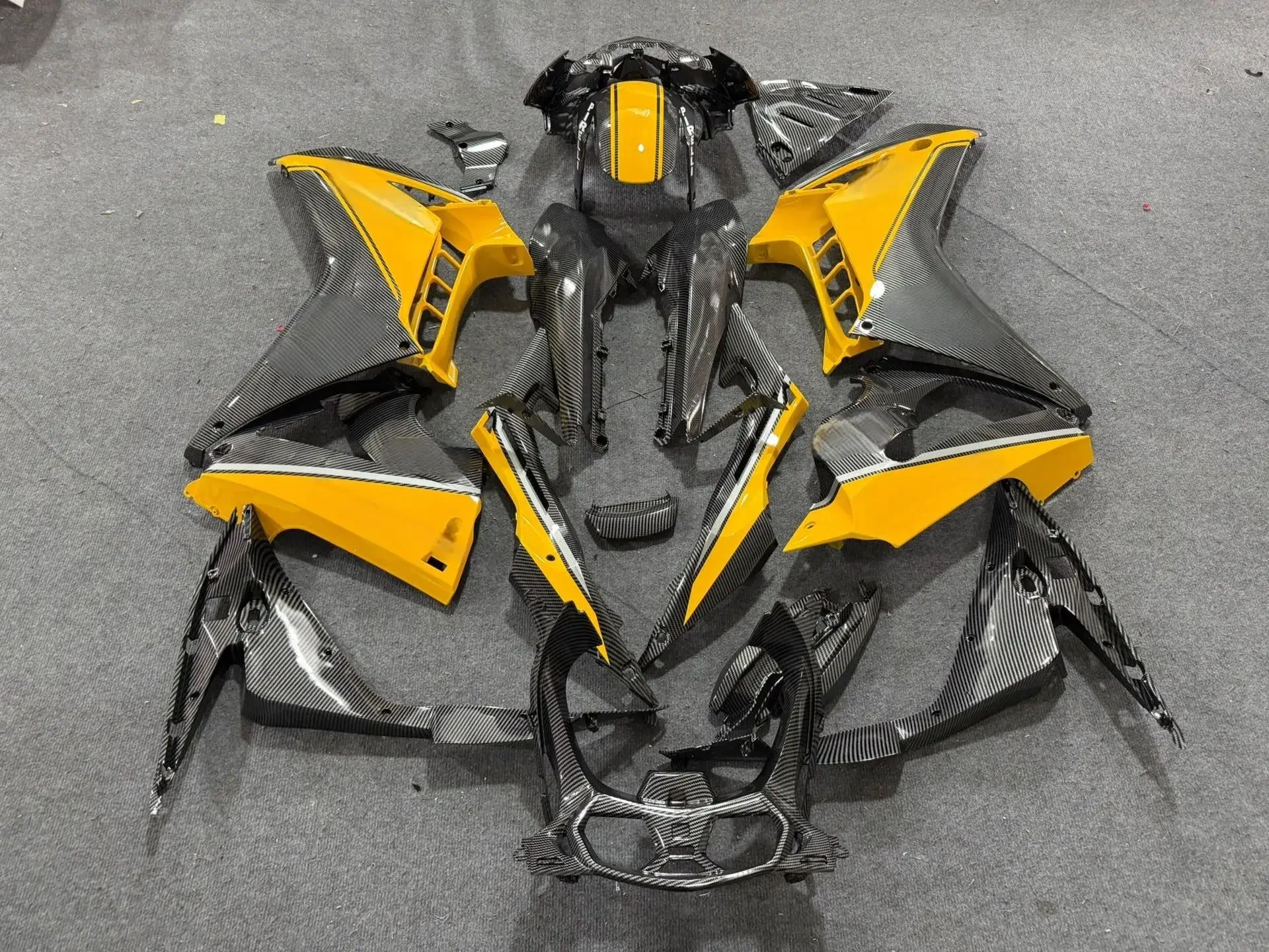 2026alone Fairing Kit for   Honda CBR650R  2014 2015 2016 2017 2018  Body Panel Abs Plastic  Motorcycle Fairing Kit Bodywo