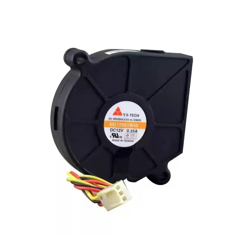 SLIDER BD126018HB DC 12V 0.35A Blower Fan, 6018 Centrifugal Cooling Fan for Industrial Inverter Projector Stage Light Micro Air