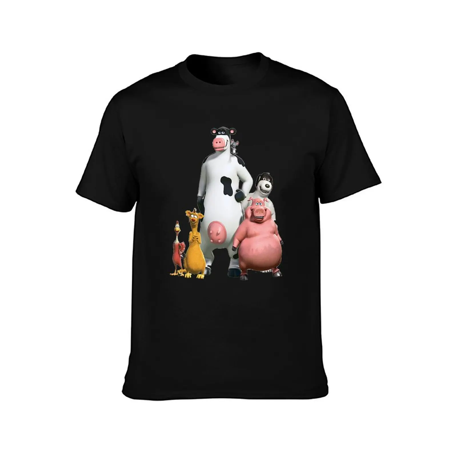 Back At The Barnyard T-Shirt Anti-Wrinkle Short Sleeve T-Shirt