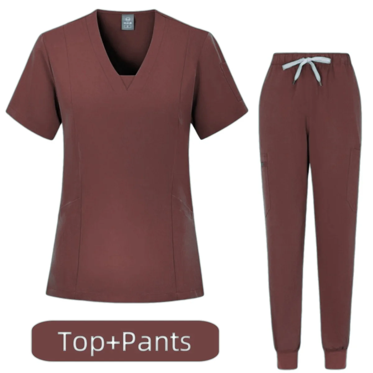 2024 Newest Workwear for Female Medical Uniform Scrub Set Medical Health Service Scrubs Uniforms Sets Joggers Medical Clothing