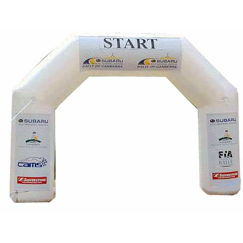 Custom Finish Line Inflatable Race Start Arch Inflatable Entrance Archway Inflatable Arch For Outdoor Sports Events