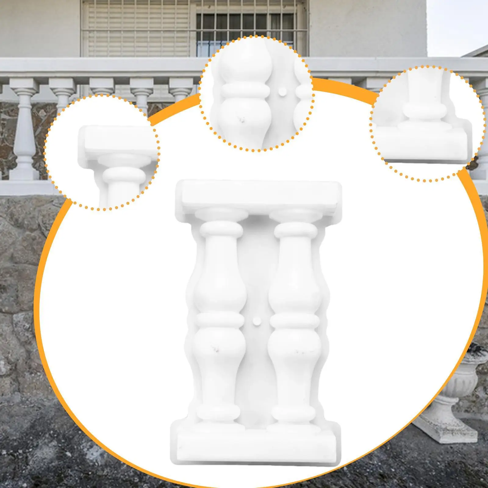Roman Column Cement & Plaster Mold 5