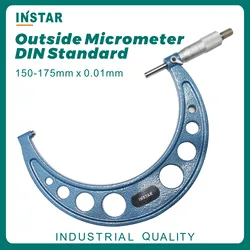 INSTAR Outside Micrometer 150-175mm x 0.01mm Industrial Quality DIN Grade Spherometer