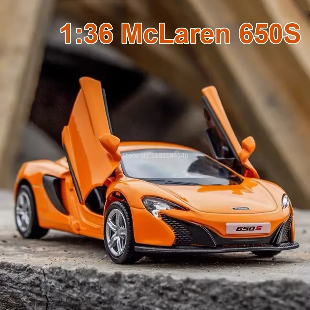 

1:36 Mclaren 650S Super Sport Family Christmas Gifts For Children Simulation Diecasts Toy Vehicles Alloy Car Model