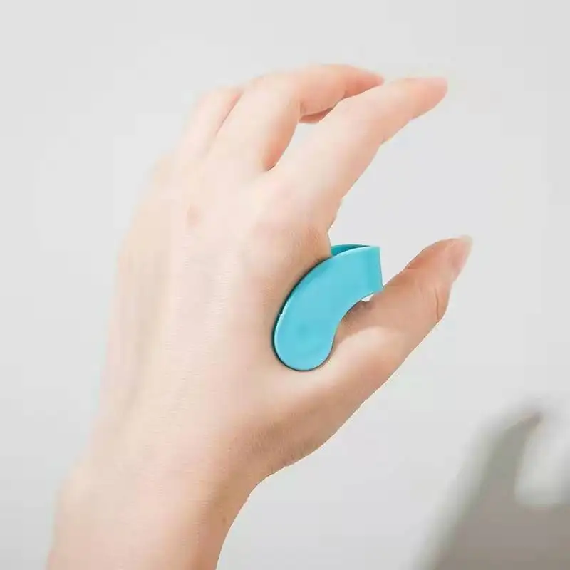 Finger Joint Tiger Point Massage Clip Hand Meridian Massager Acupressure Clip for Headache Blood Circulation Cuidado Personal image 3