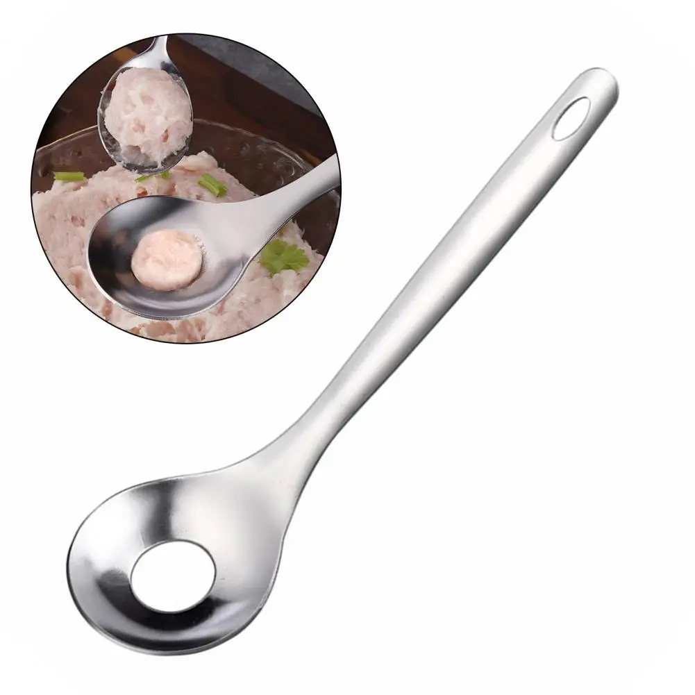 2/3Pcs Stainless Steel Meatball Spoon Maker Cactus Peeler Tool For Home Kitchen Dishwasher Safe Hanging Design Peeling Gadget