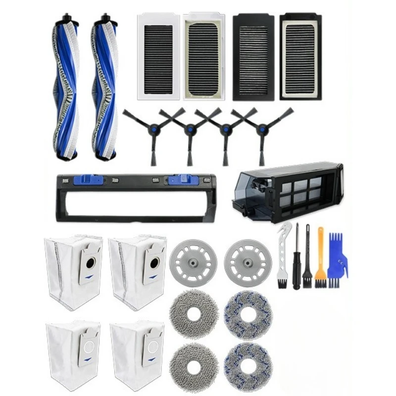 Для Ecovacs DEEBOT X5 MAX Pro Ultra Plus Omni робот-пылесос фильтры роликовая основная щетка подушечки для швабры мешок для пыли боковая щетка крышка