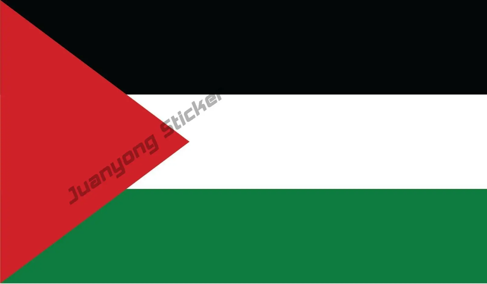 

Palestine Flag Vinyl Decal Bumper Sticker Car Truck Van Laptop Window Rear Windshield Novelty JDM Creative Refit Sticker Decor