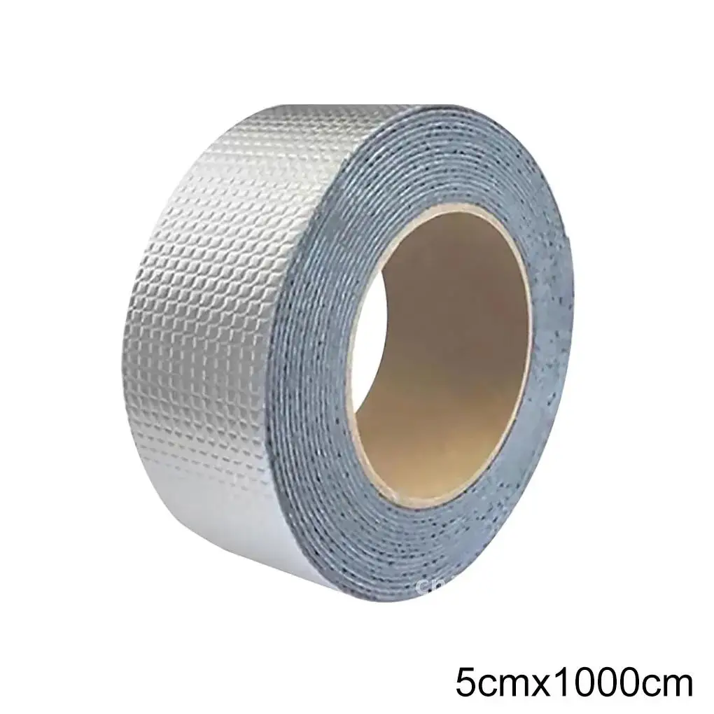 Adhesive Self Tape Rubber Butyl Foil Aluminum Waterproof Resistance for Roof Pipe Repair Performance Fix