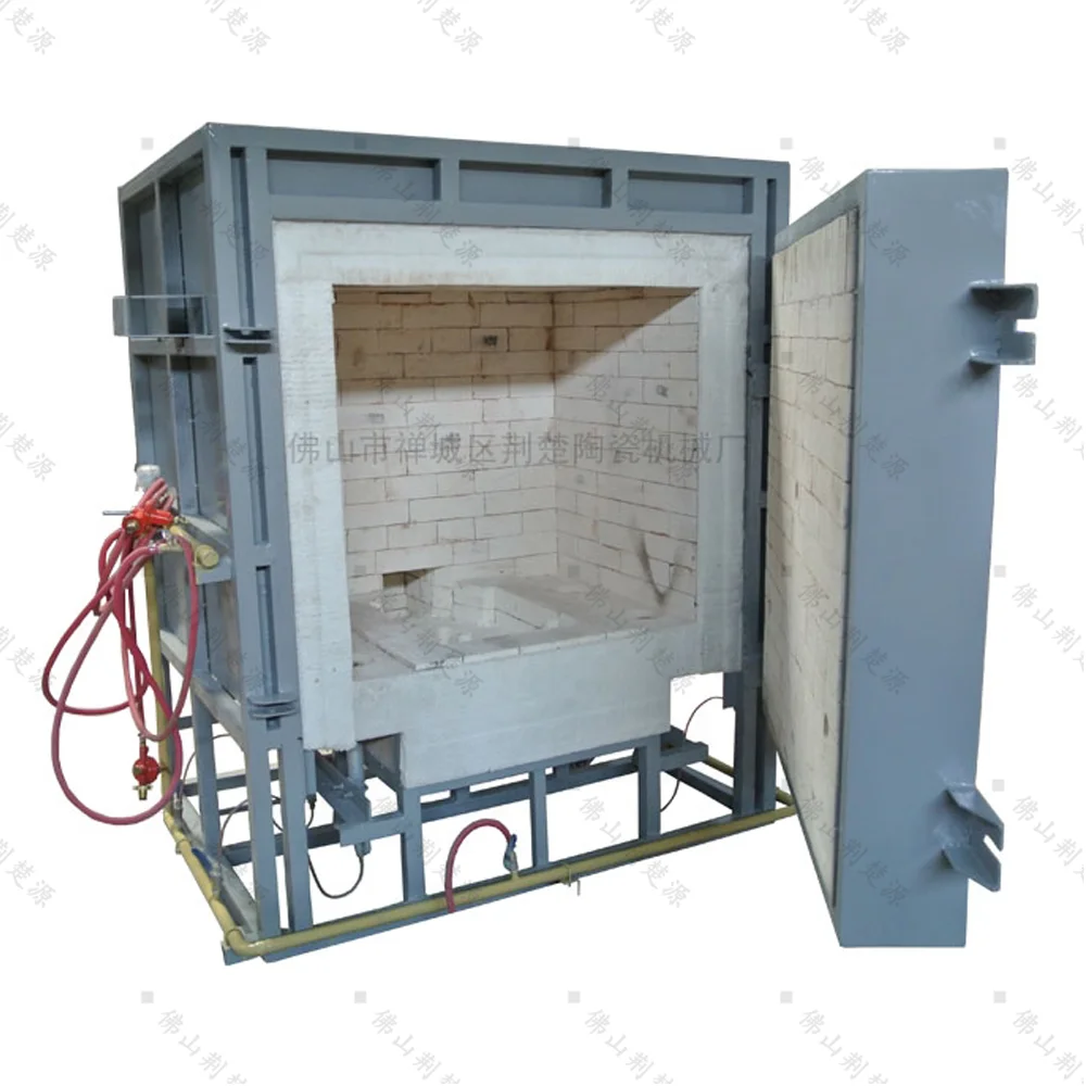 JCY 0.3 Cbm فرن الغاز للحرف الفخارية الفخارية السيراميك فرن مكوك فرن الغاز فرن الفرن #2