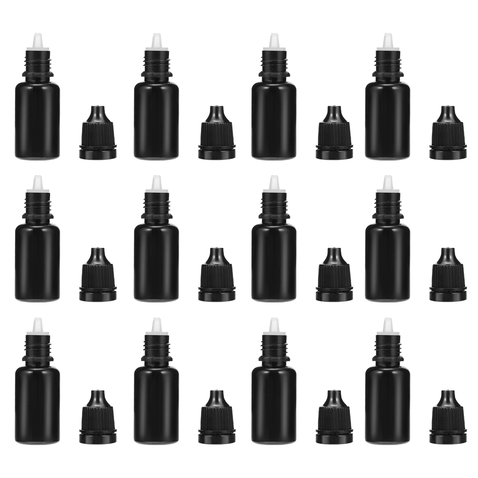 

50pcs Drop Bottles Essential Oil Sub Packaging Lotion Dispenser Simple Liquids Plastic Portable Travel Friendly
