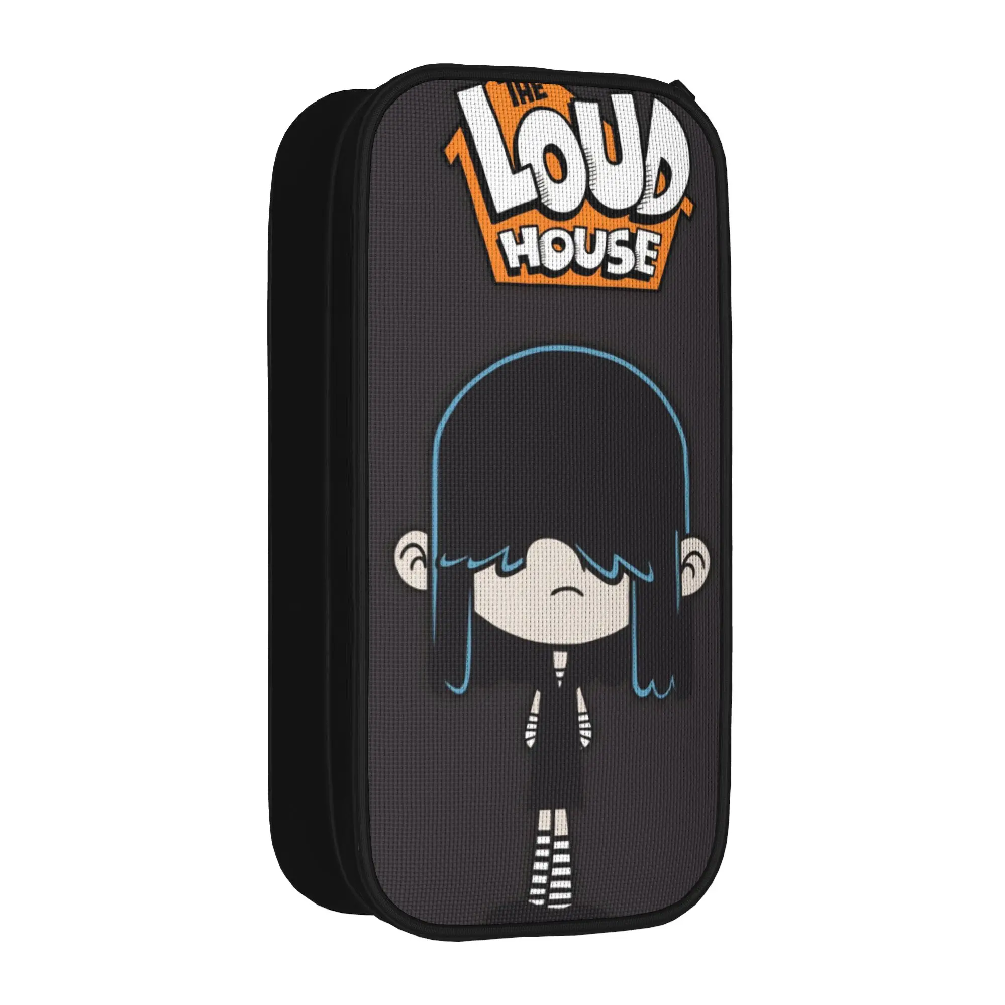 Large-capacity Pencil Pouch The Louds Houss  School Accessories  Double Layer Pencilcase Girl Make Up Bag Perfect Gifts