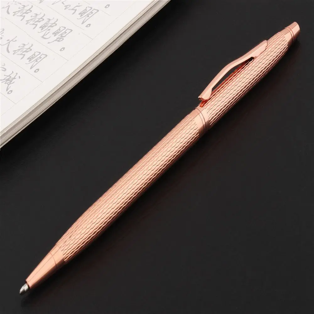 

Гладкие финансовые канцелярские принадлежности, школьные канцелярские товары, черные чернила, пишущие инструменты, шариковая ручка для бизнеса, металлическая ручка, гелевая ручка, ручка для вывески