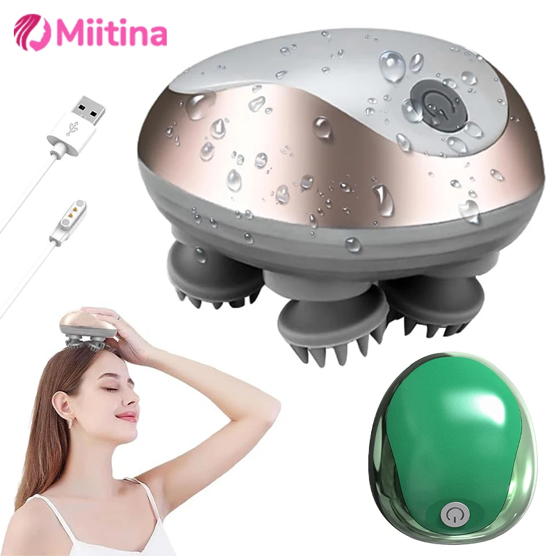 

Electric Scalp Head Massager Kneading Vibrating Device Deep Tissue Massage Cat Pet Massager Health Care Shoulder Neck Leg Arm