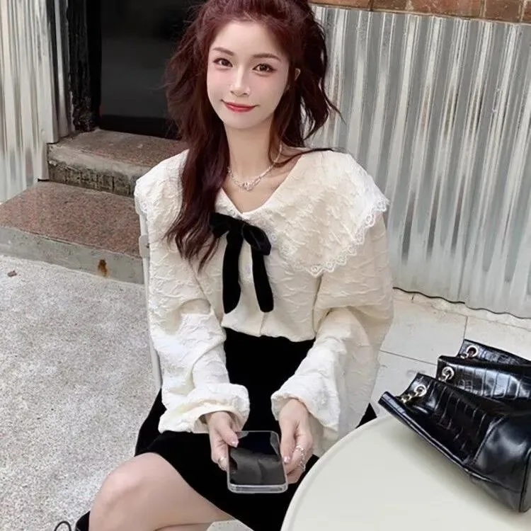 

Японская и корейская школьная форма в стиле JK: модная улучшенная блузка, рубашка для колледжа, плиссированная юбка, униформа JK