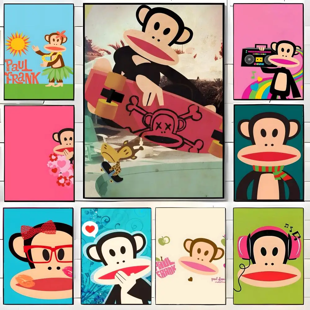 Anime P-Paul Frank Poster Wall art print art suitable for living room bedroom bar parlor home decor gift