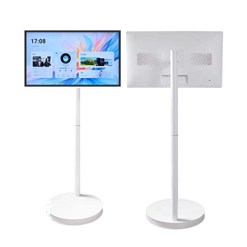 

24-Inch mobile free screen smart mobile TV touch screen with 7800MA battery wireless screen projection