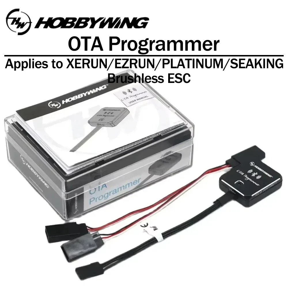 

HOBBYWING OTA Programmer Wireless Connection for XERUN EZRUN PLATINUM SEAKING Brushless ESC RC Car Boat Accessories