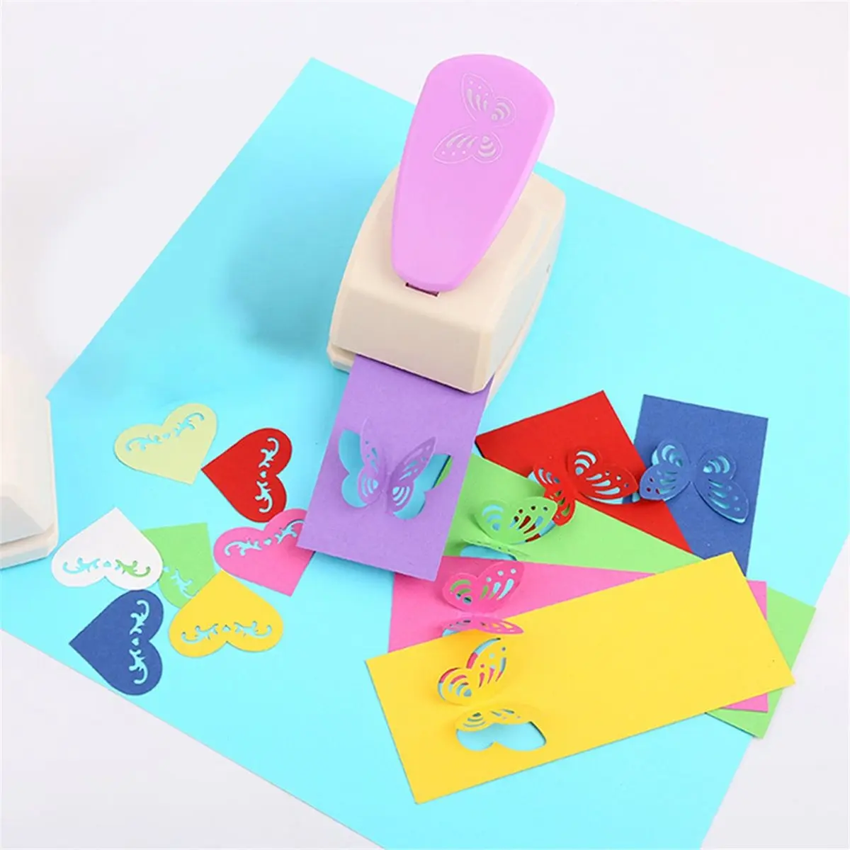 【New User-Coupon!】Versatile Butterfly Shape Craft Punch - Ideal for Scrapbooking, Greeting Cards & More