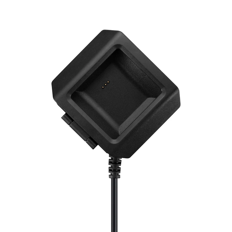 قاعدة تثبيت شاحن USB للساعة الذكية الأيونية Fitbit ، مزامنة البيانات ، كابل الشحن
