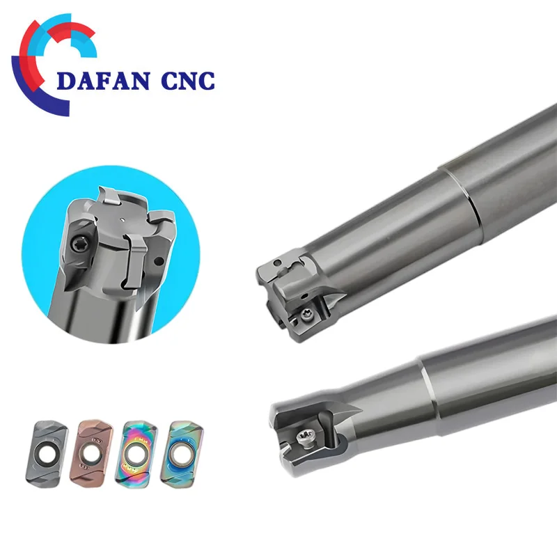 

EXN03R Фрезерный стержень со вставкой LNMU0303, быстрая подача и высокая эффективность для обработки с ЧПУ