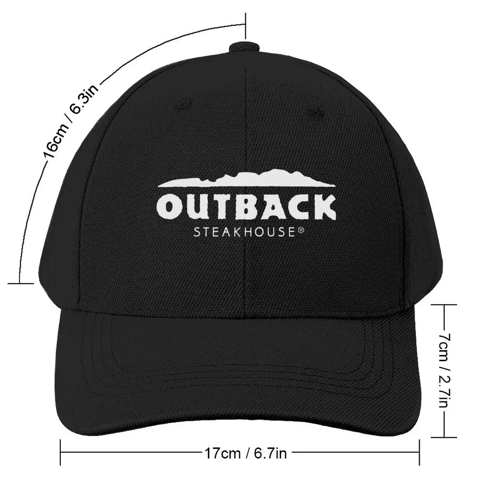 Outback Steakhouse Baseball Cap Sun Hat For Children Hat Man Luxury Thermal Visor Trucker Hats For Men Women's