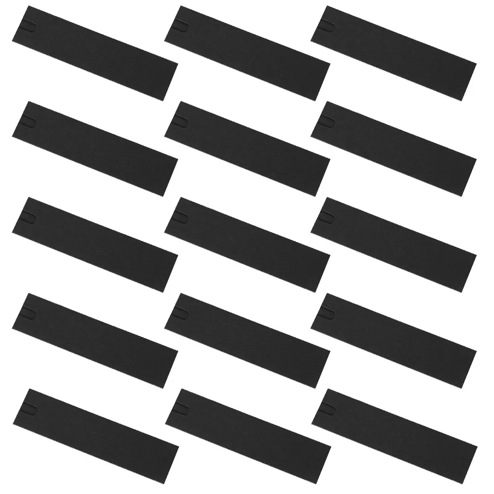 

50 шт. компактных бумажных футляров для ручек с прозрачным окном для легкого просмотра, идеально подходят для перьевых ручек, шариковых ручек, ювелирных изделий, держателей для карандашей