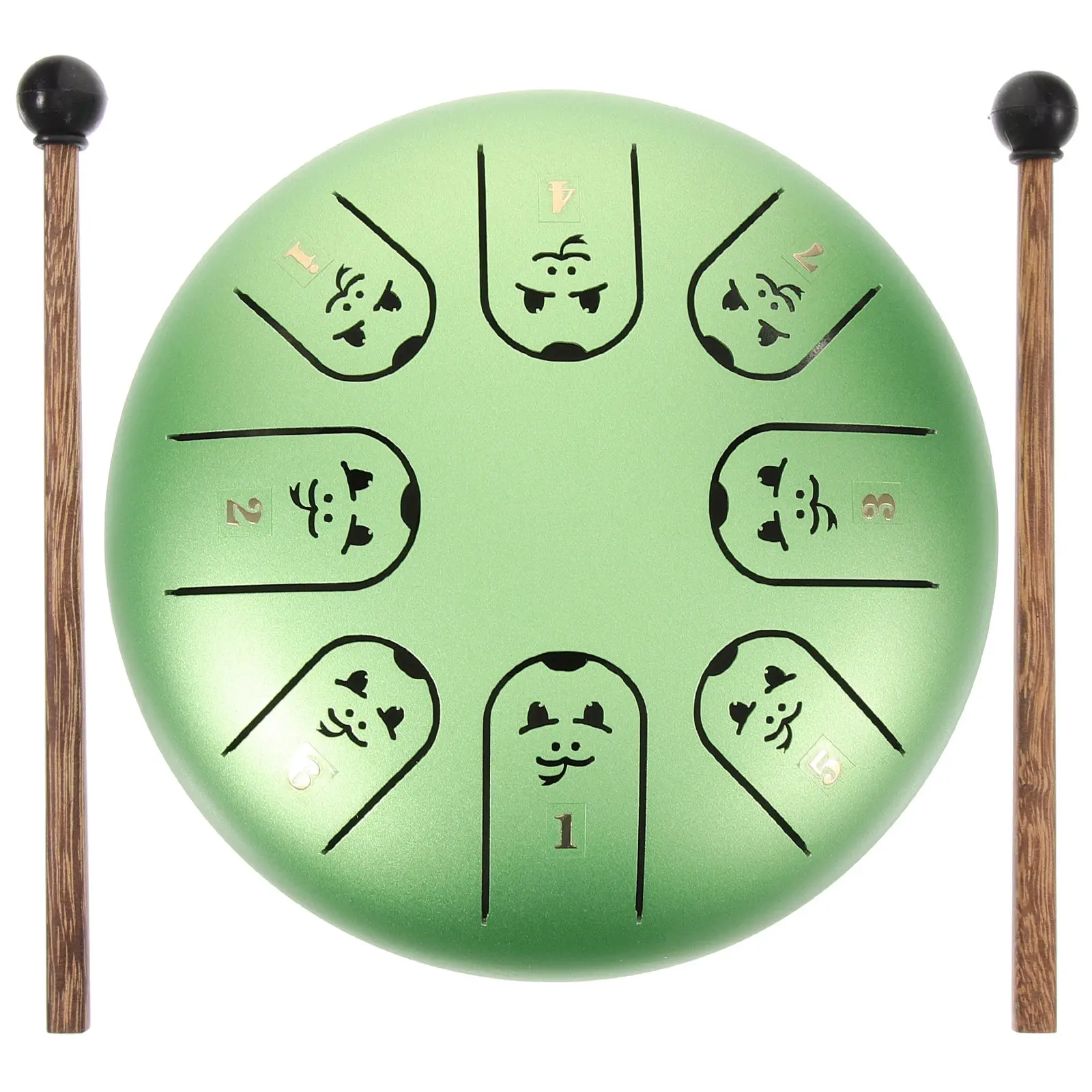 

1 Set Steel Tongue Drum Portable Small Percussion Instrument Educational Music Instrument Steel Tongue Drum for Kids Toddlers