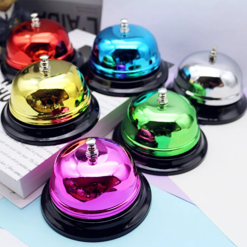 Guests Restaurant Gifts order bell Bar Counter Ringing the bell table bell Call Reception Christmas Home Bell Kitchen Service