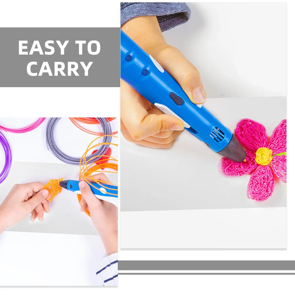 5Pcs Transparent PVC Templates for 3D Pen Drawing Mats Art Projects Safe Design Creativity Enhancement Educational