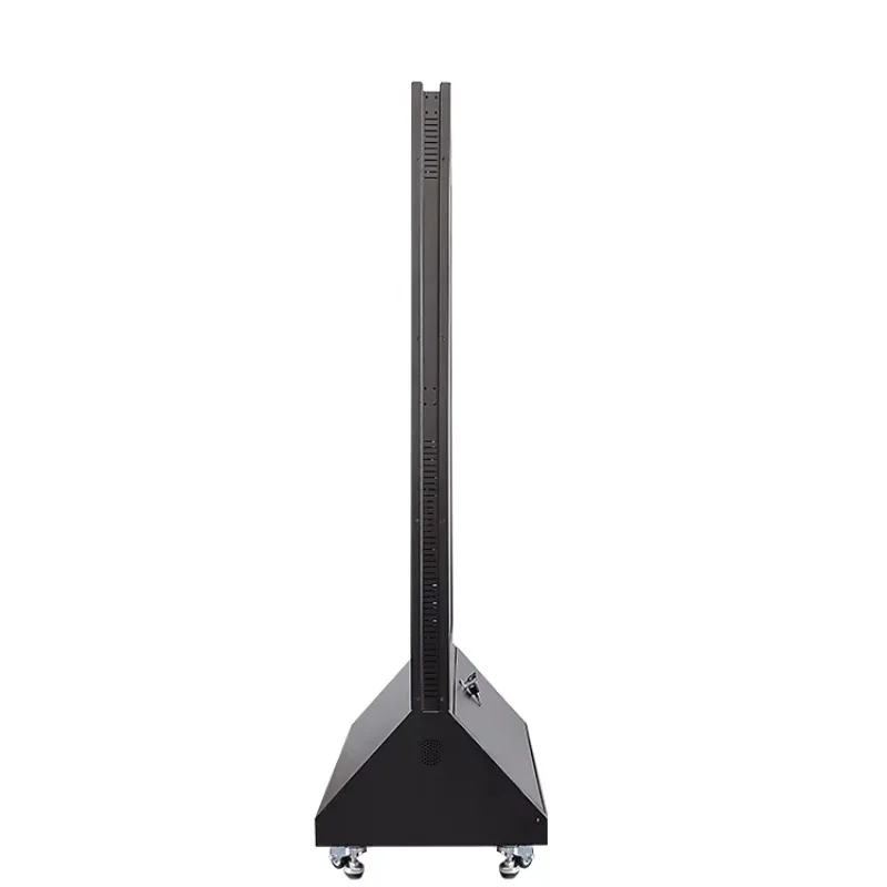 43 inch removable battery powered double-sided digital signage advertising display