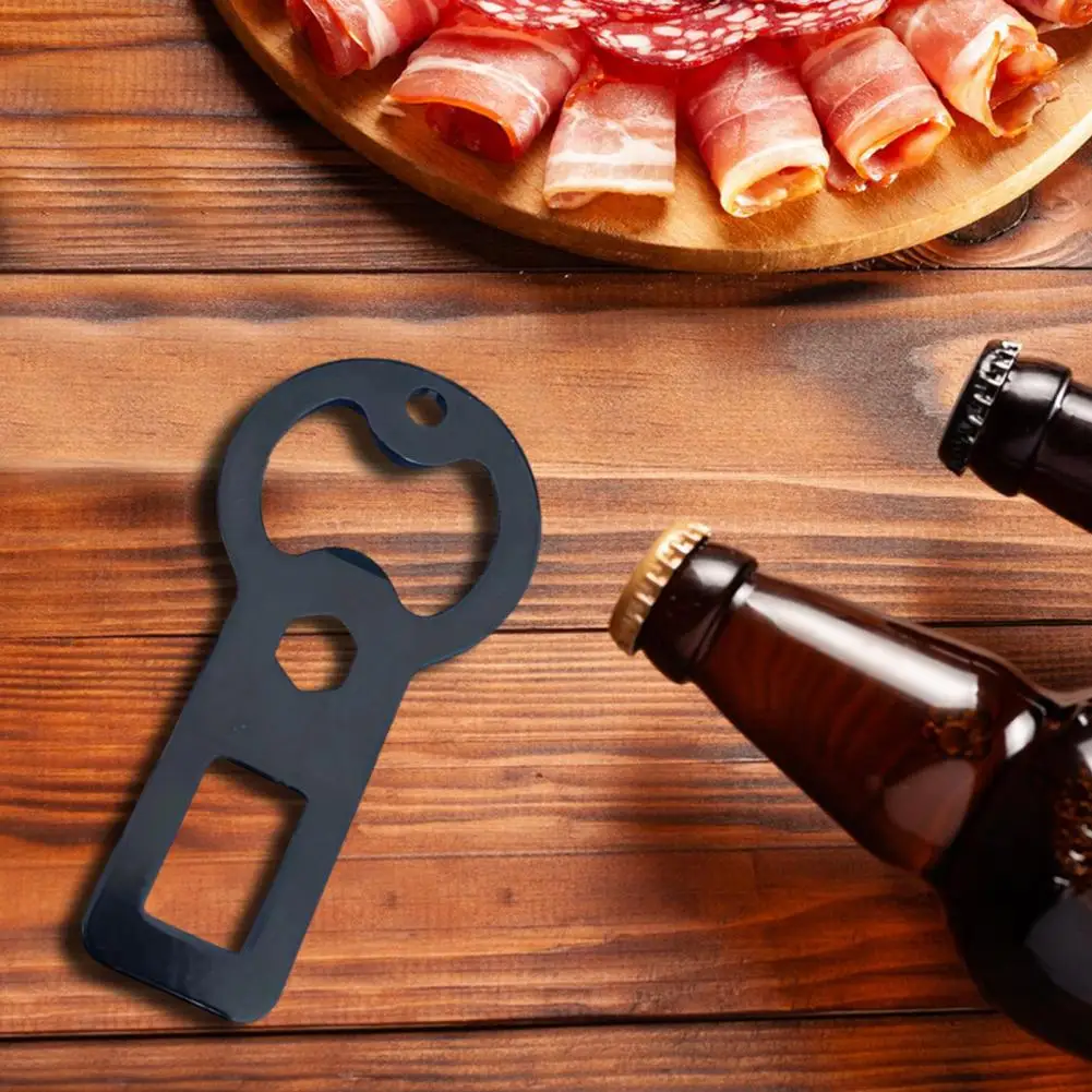 2 Pcs Bottle Opener Set Beer Bottle Opener Metal Bottle Opener Keychain Gift Set For Outdoor Enthusiasts