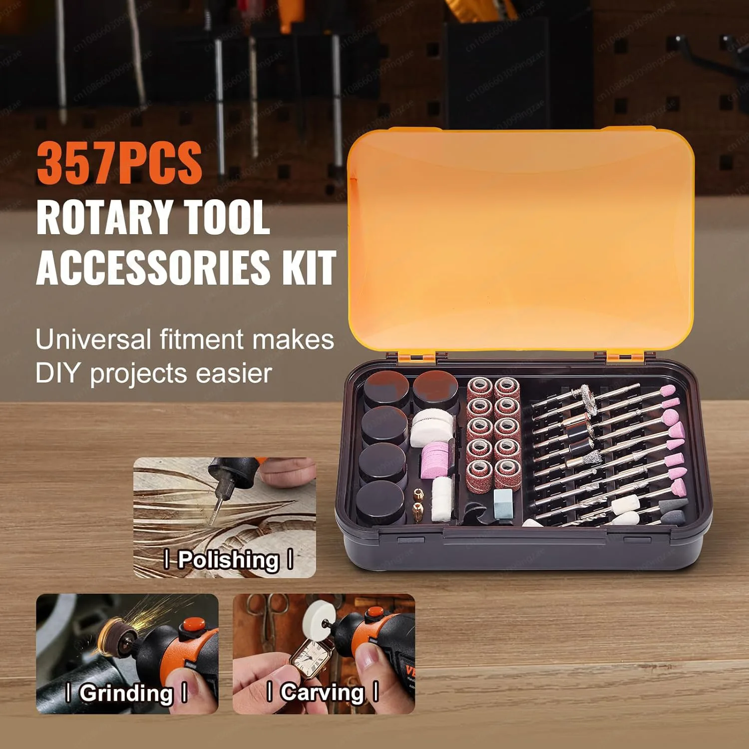 

Набор аксессуаров для электрической мельницы 357 комплектов в одном