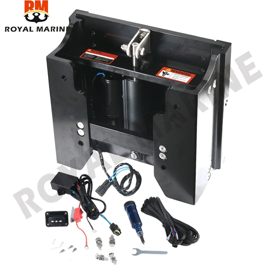 Electro-hydraulic Trance Lift ApexRise JPH3500 Heavy Duty Aluminum Hydraulic Jack Plate Lift for Outboard Motor 150-450HP